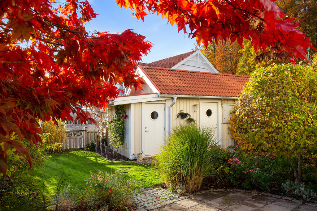 Isolerat förråd vid carporten