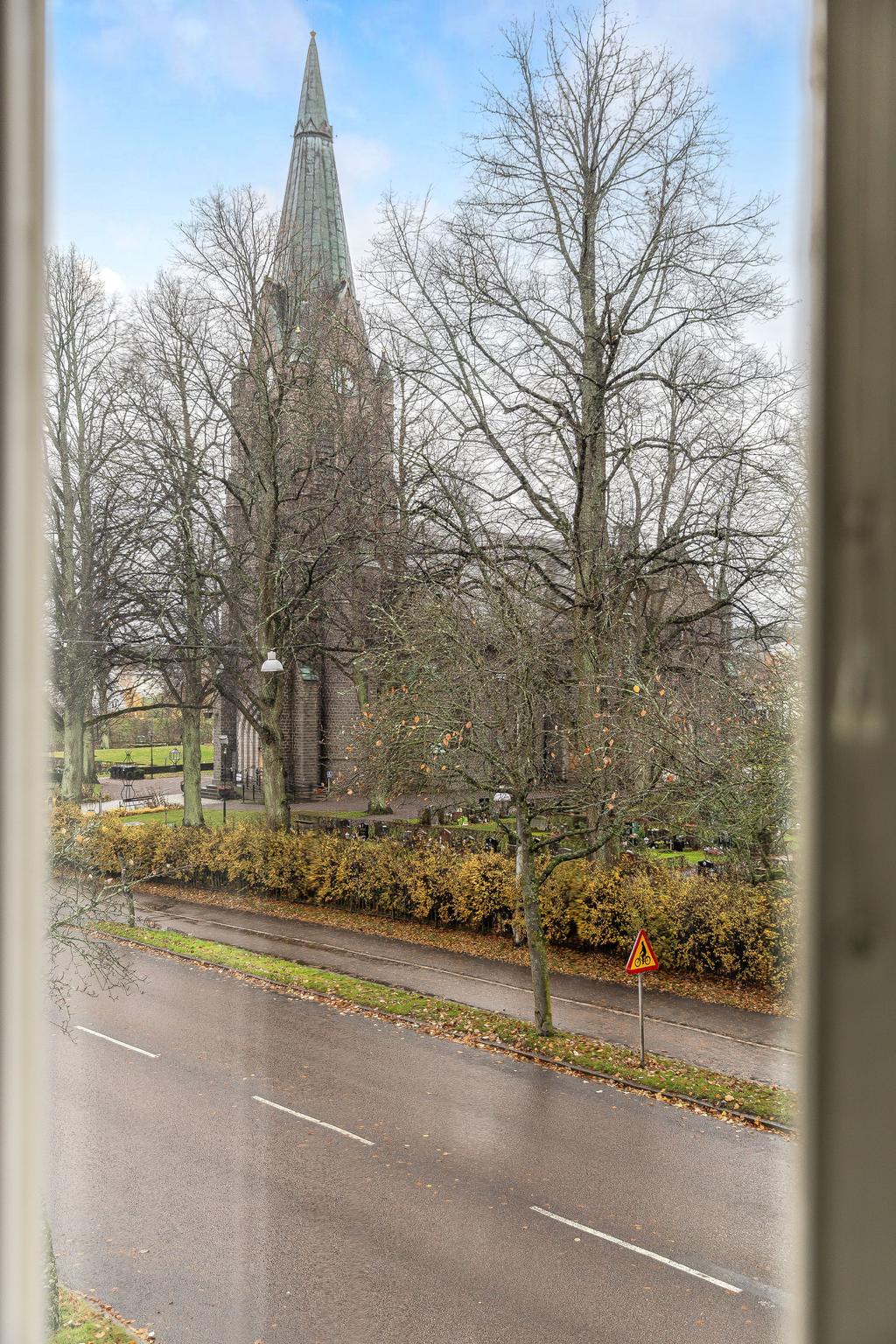 Utsikt mot S:t Johanneskyrkan