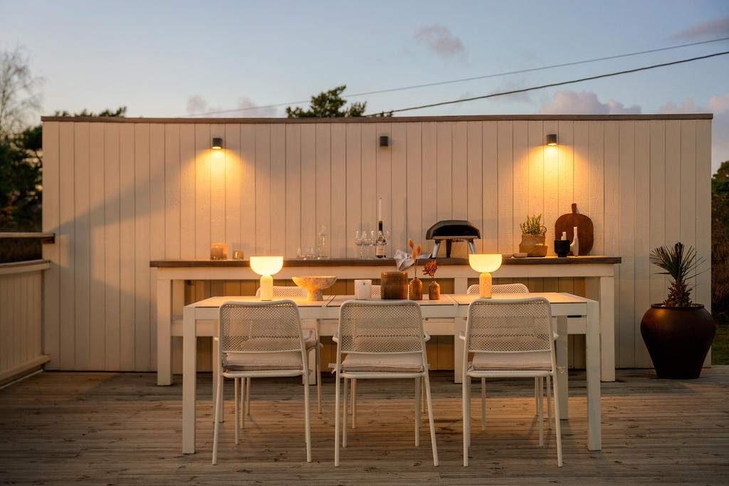 Här har man suttit många sommarkvällar