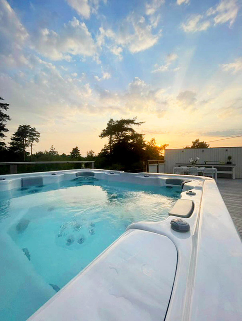 Härliga bad med insynsskyddat läge