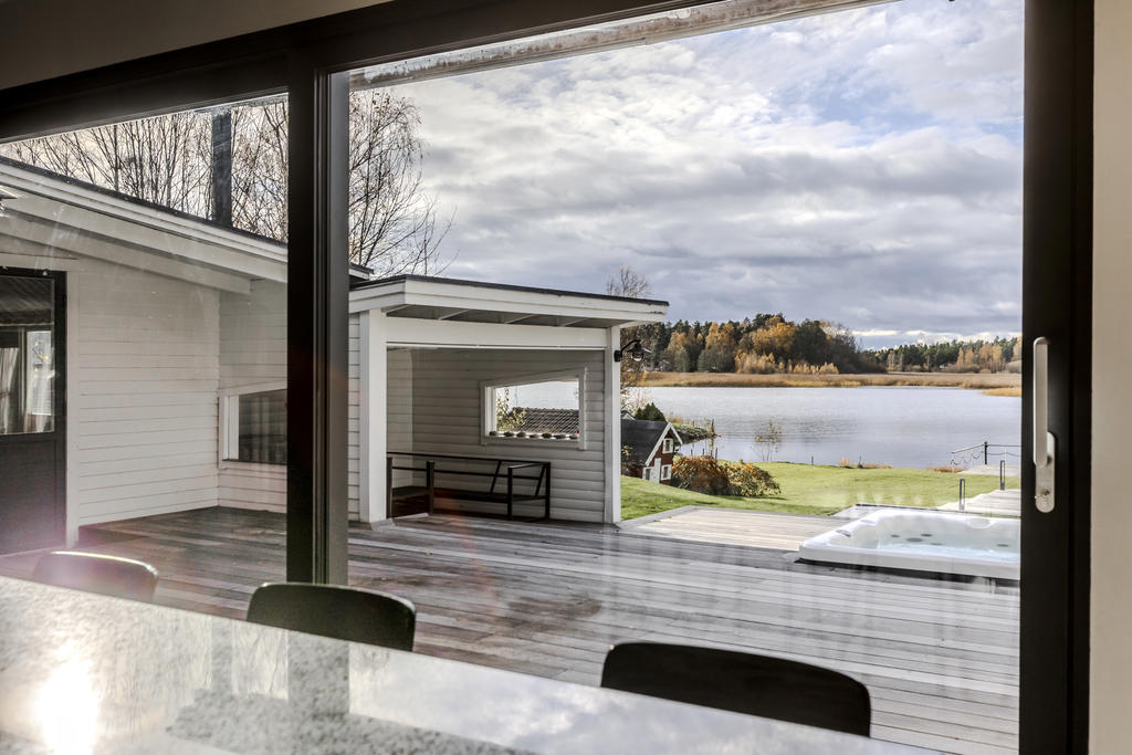 Stora öppningsbara glaspartier