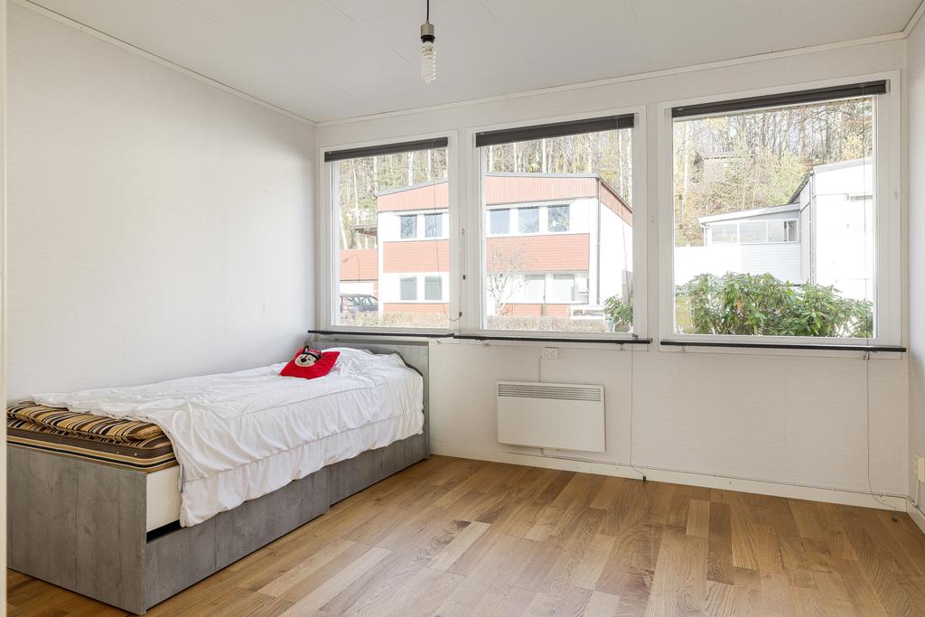 Sovrum på entréplan