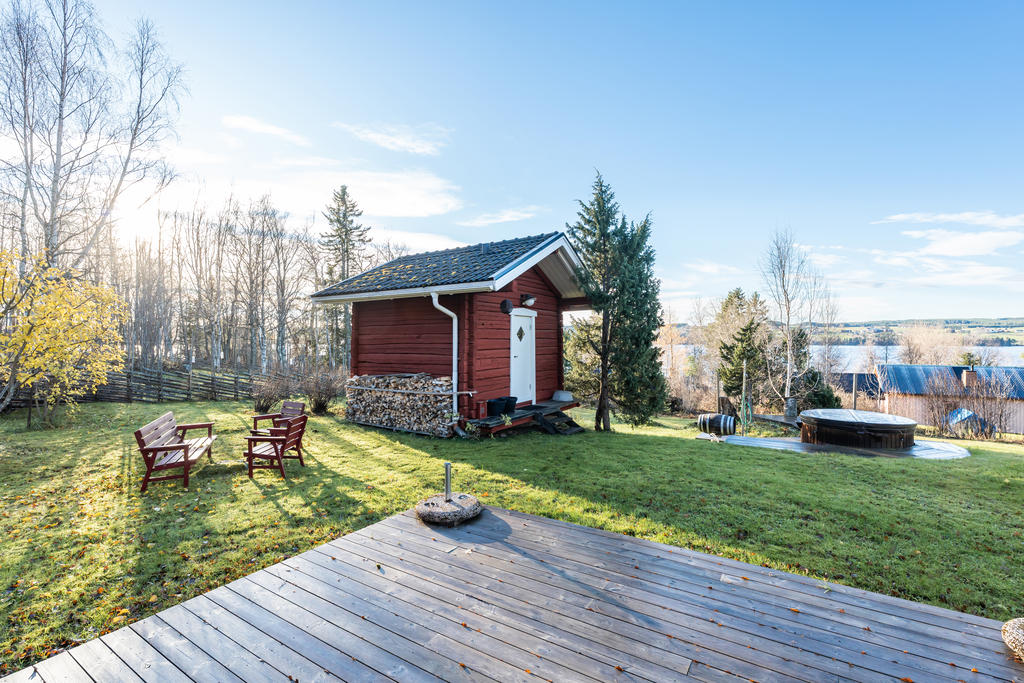 Gäststuga på gården 