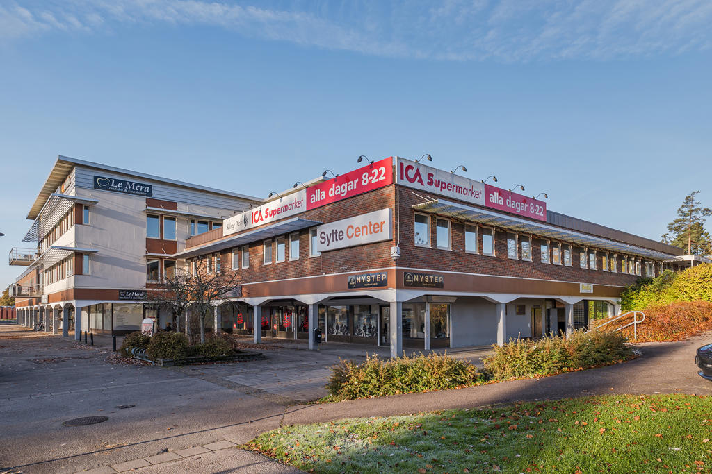 Matbutik, Tandläkare, Vårdcentral & Pizzeria.