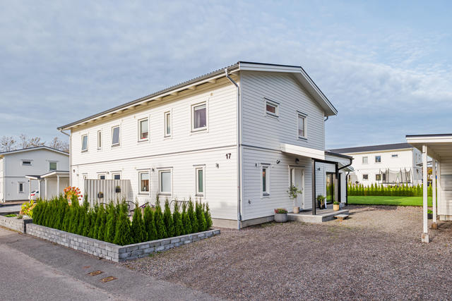 Inspirationbild färdigbyggt parhus