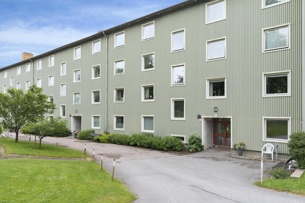 Här bor du centralt med närhet till allt i omtyckta HSB Brf Blomman