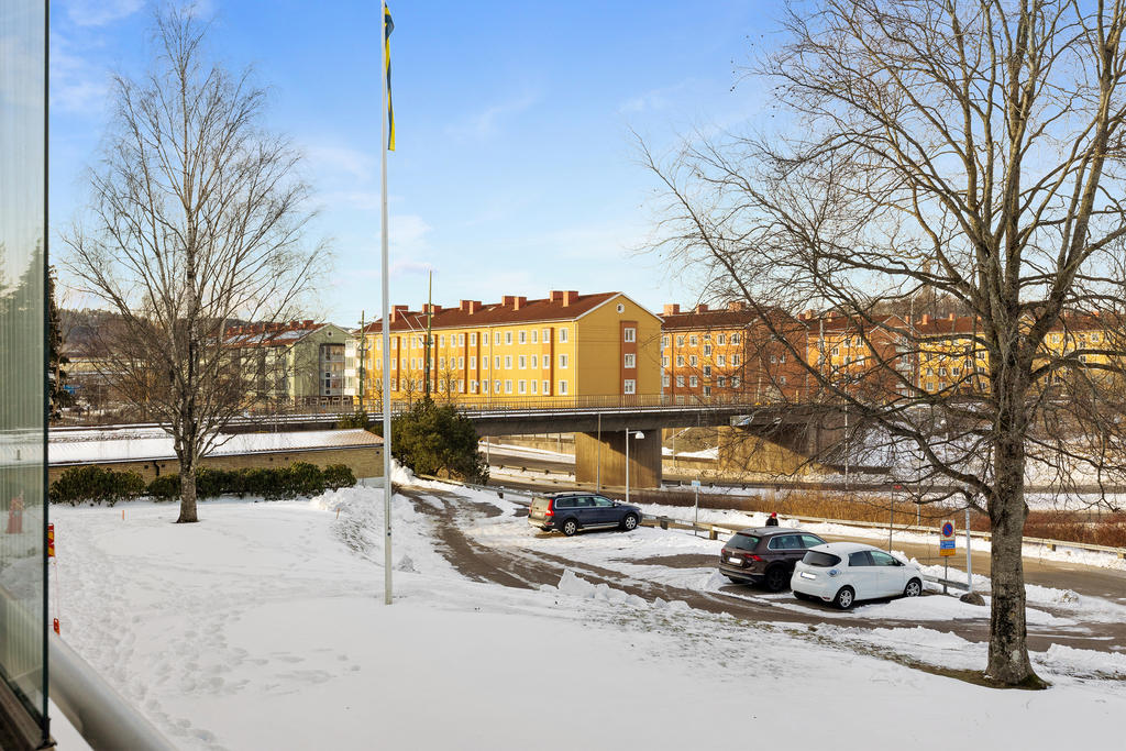 Utsikt från balkongen