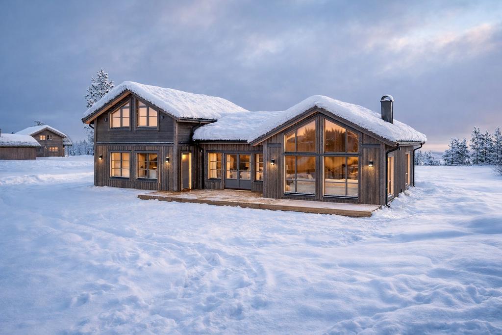 Här är stugan på Korpen med allt du kan önska dig