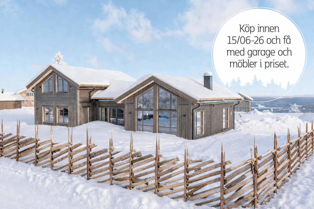 Här är stugan på Korpen med allt du kan önska dig