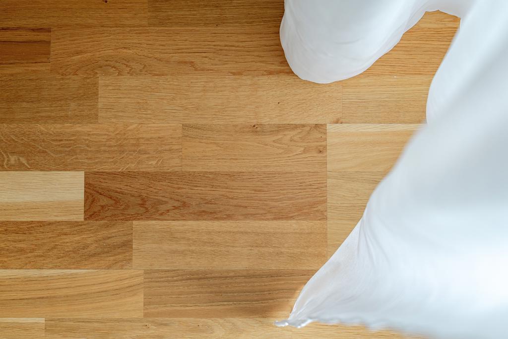 Stilrent parkettgolv