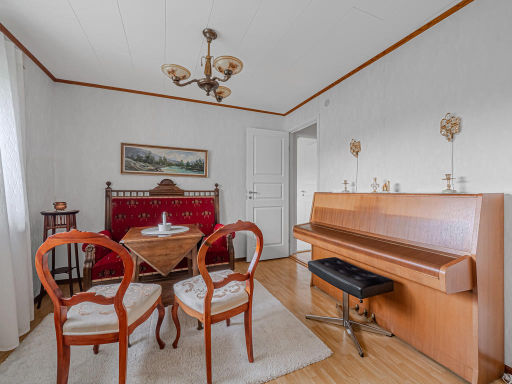 Allrum med möjlighet att göra om till ett sovrum vid behov