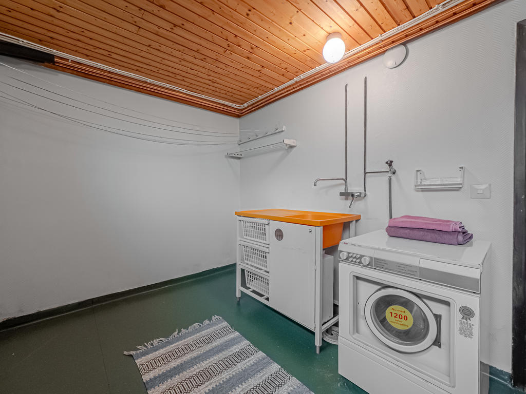 Praktisk tvättstuga