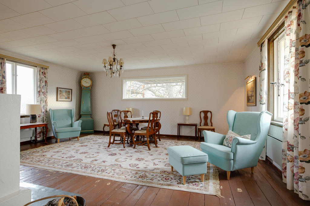 Den vackra salen på ovanvåningen