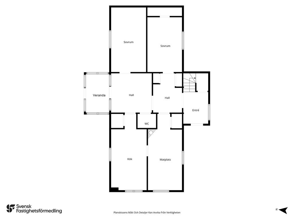 Planritning entréplan