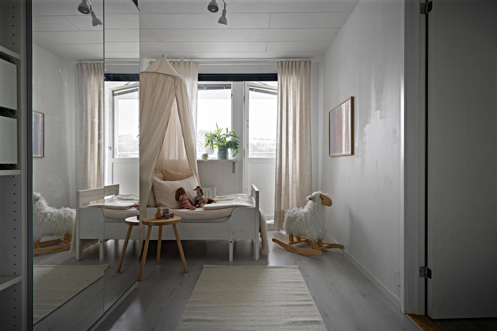 Ett rum som är perfekt som barnrum, gästrum eller kontor
