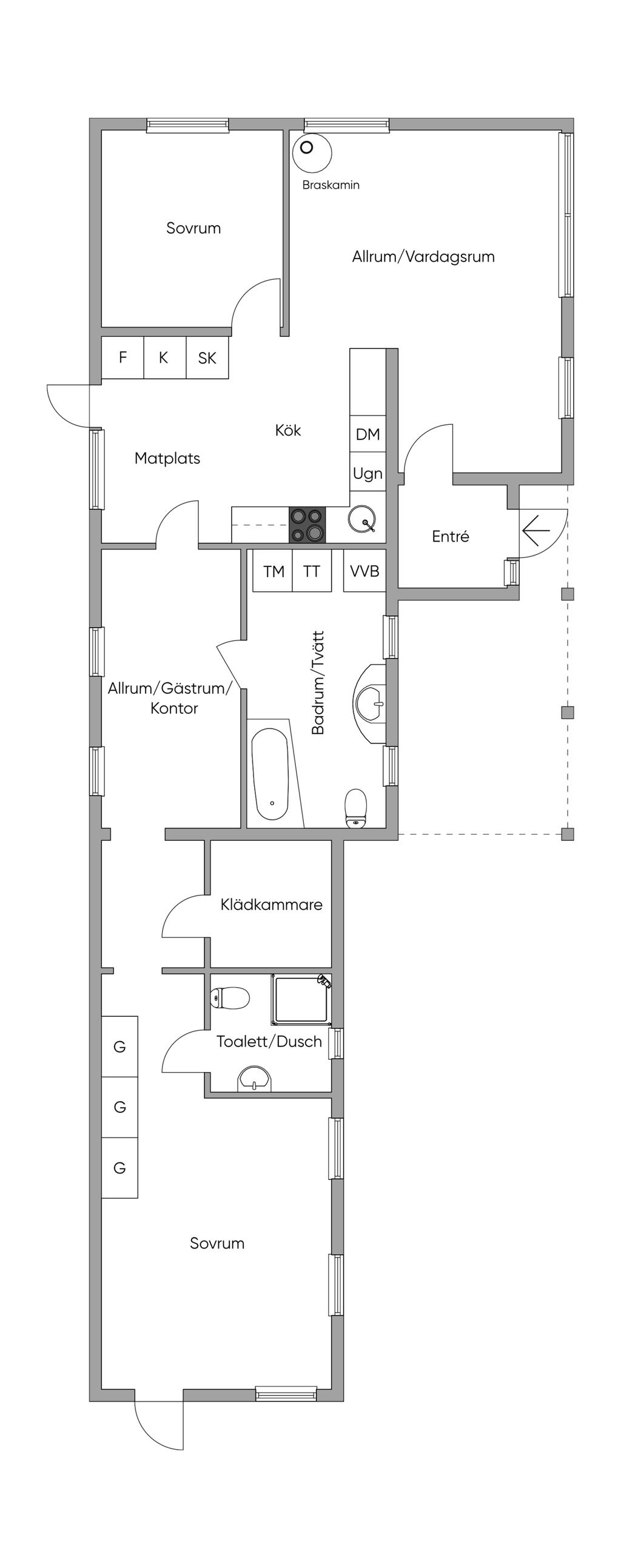 Planlösning