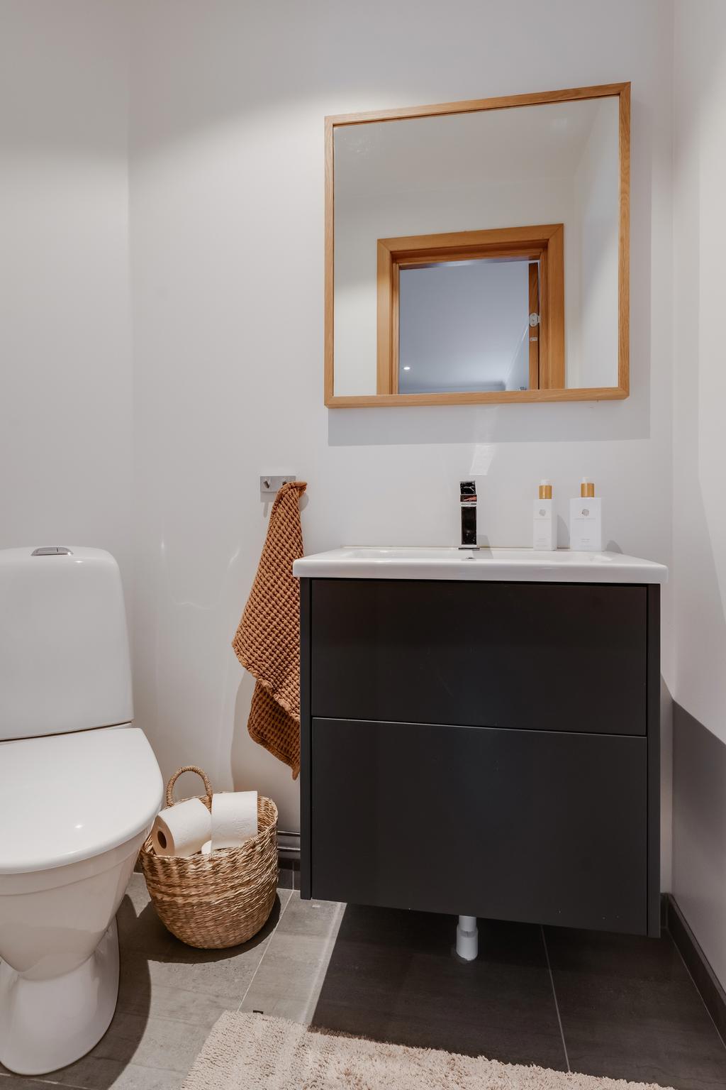 Toalett på entréplan