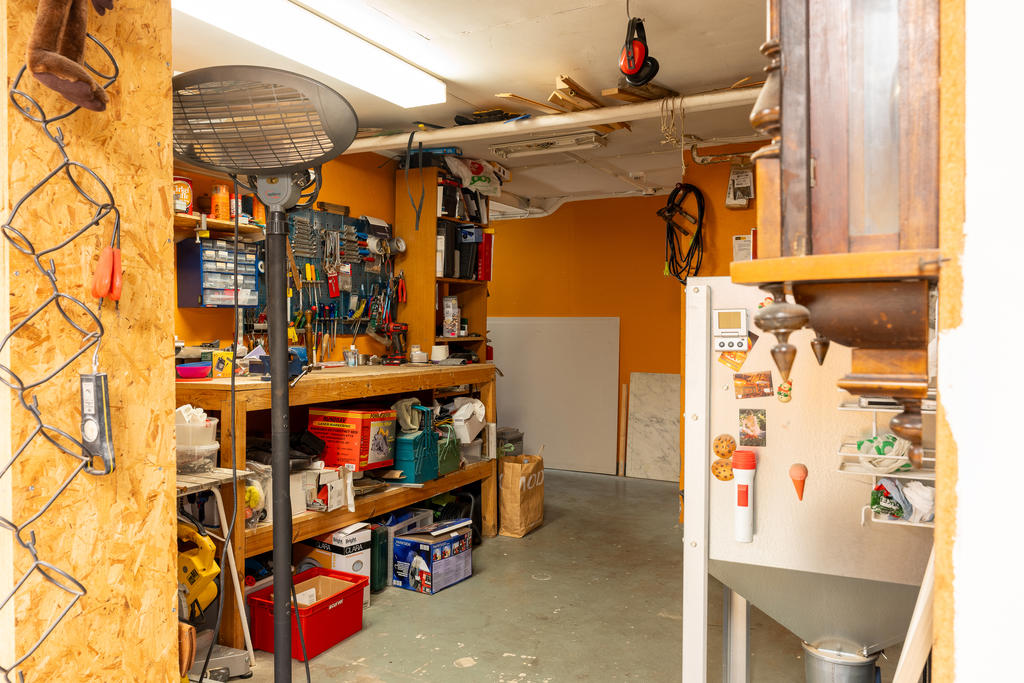 Förvaringsrum i källaren