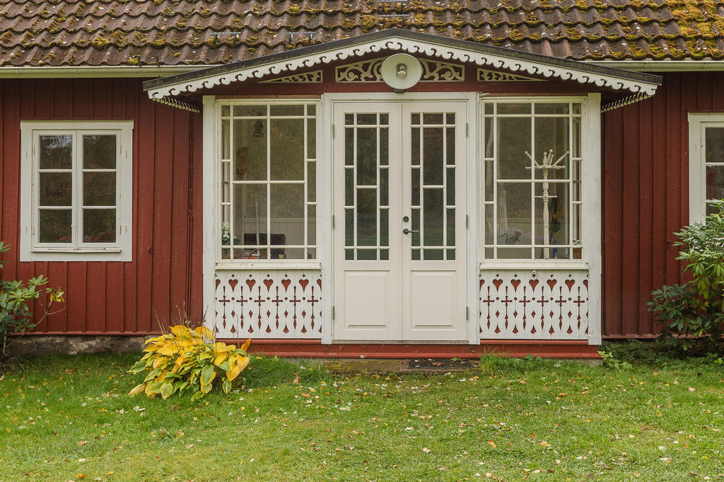 Fin veranda med snickarglädje