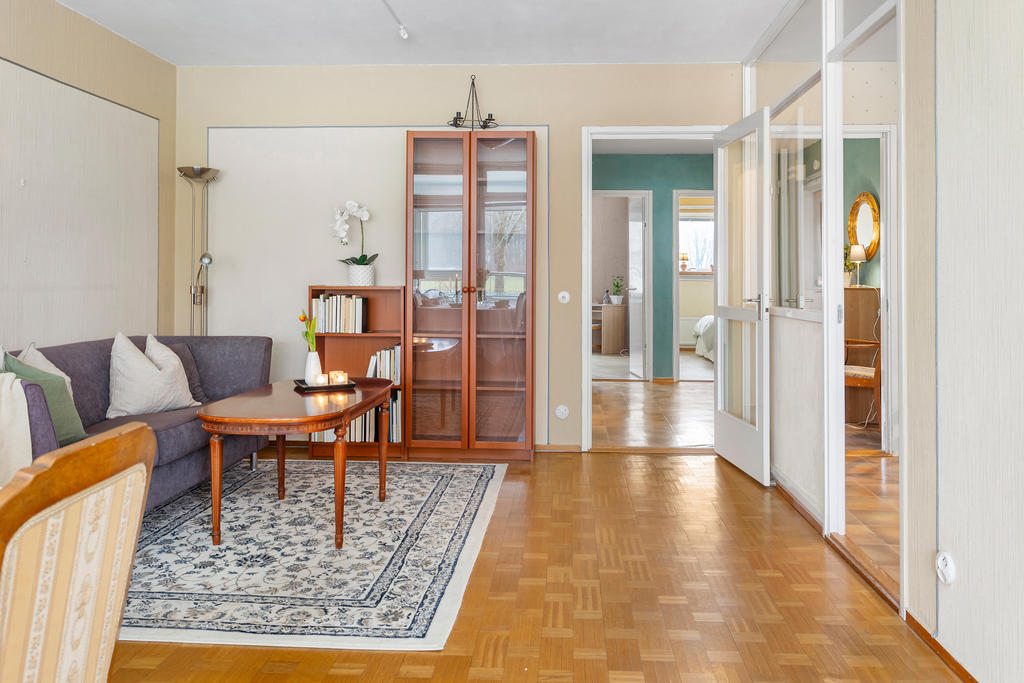 Fin överblick över lägenheten