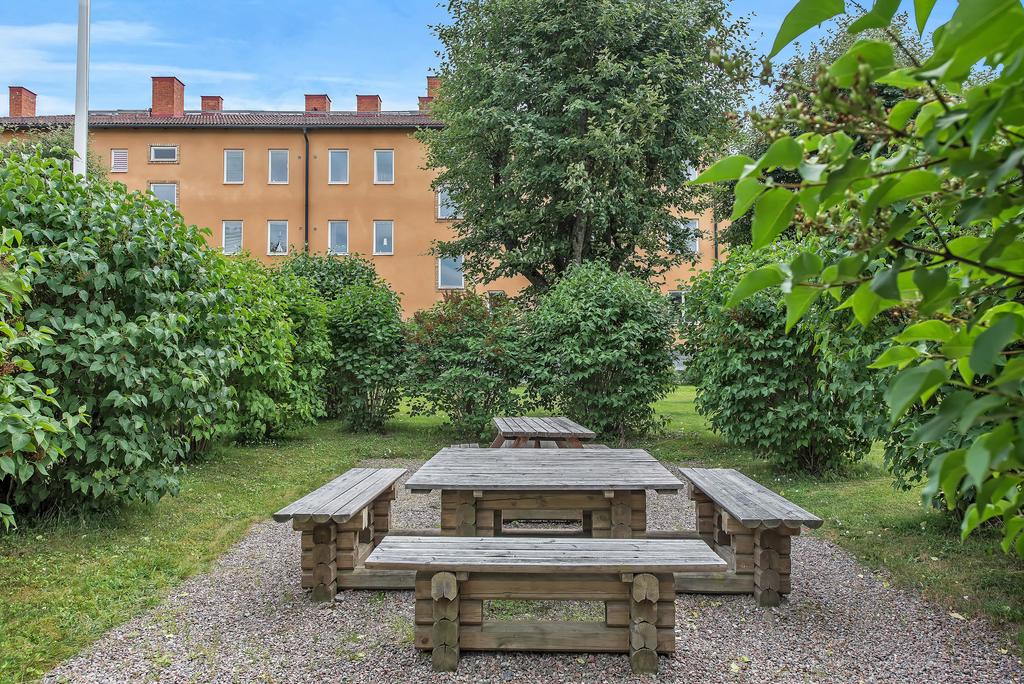 Grillplats på innergård