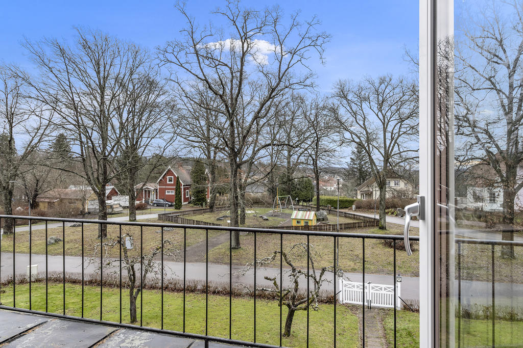 Utsikt från balkongen