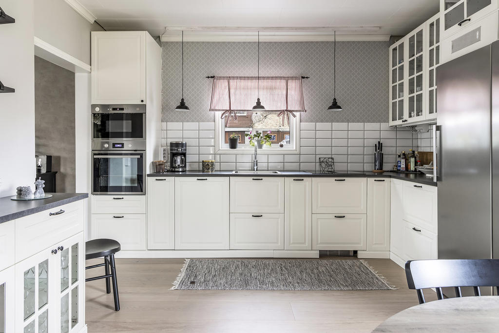 Kök med gott om förvaring