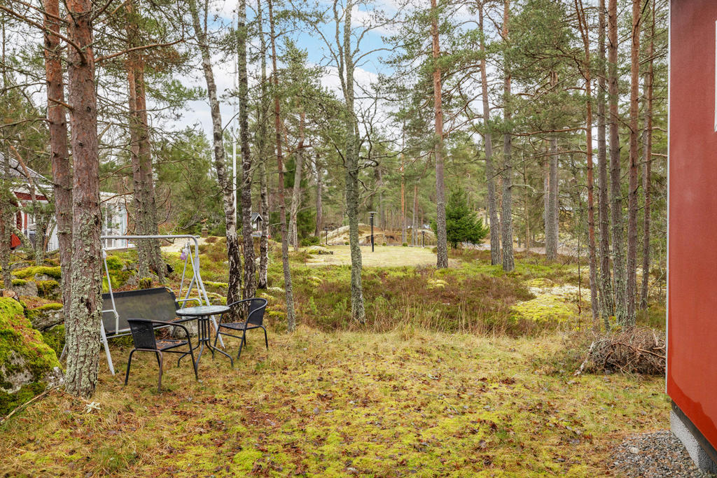 Uteplats vid Gästhus 1