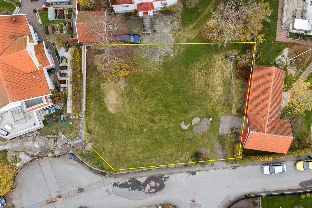 Observera att markerade gränser på denna bild ej är exakta