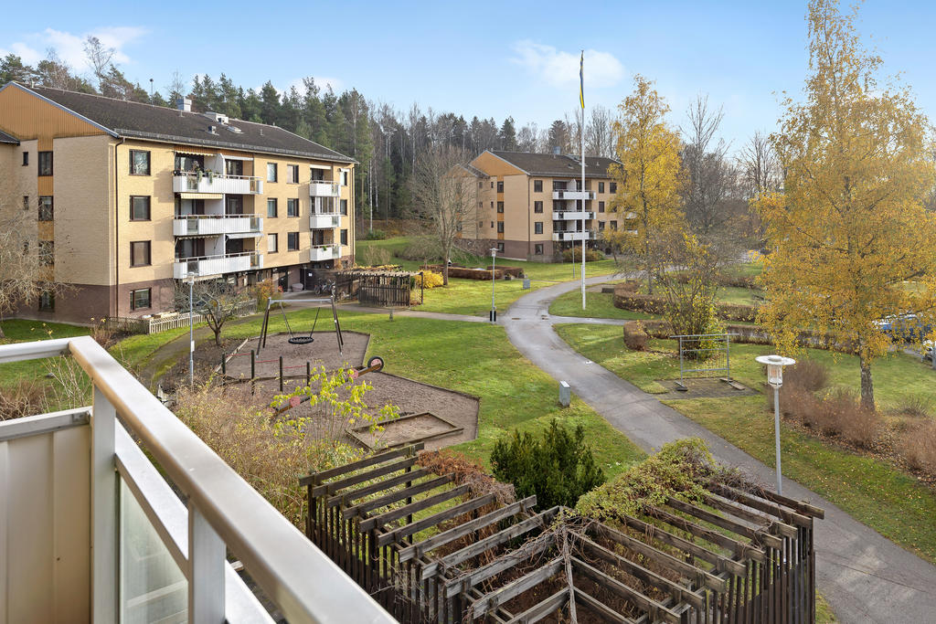 Utsikt från balkong