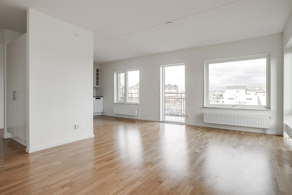 Ljust och trivsamt vardagsrum 