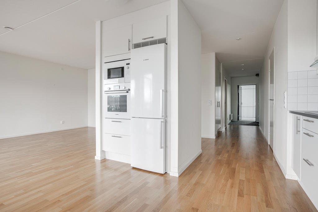 Öppen känsla i hela bostaden