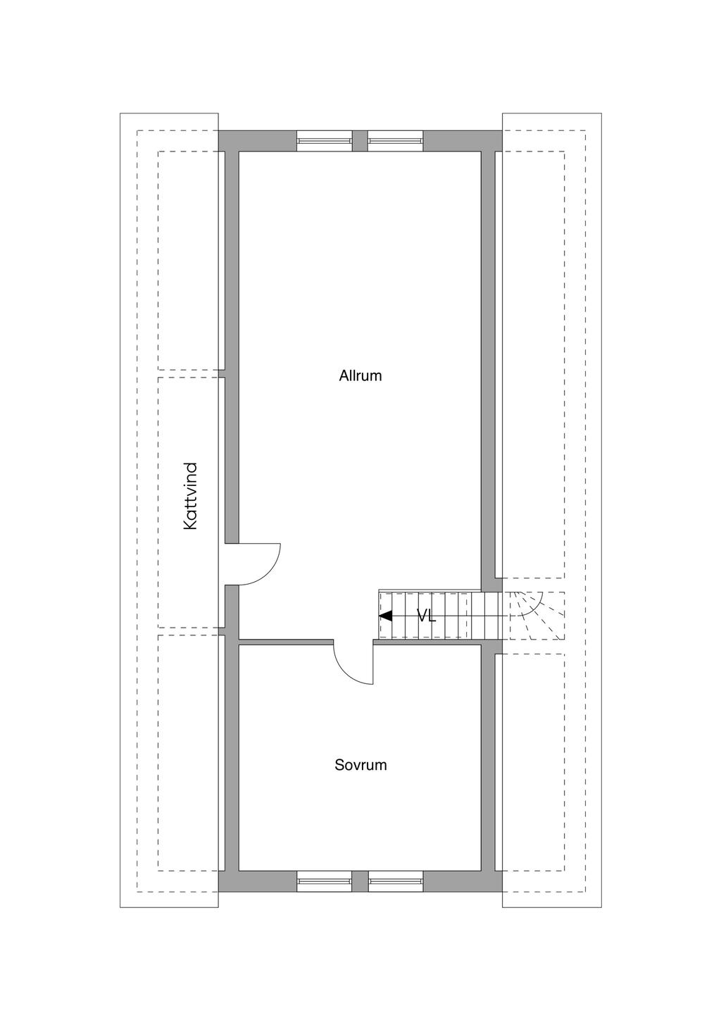 Planritning (ej skalenlig)