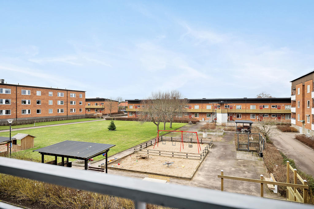 Utsikt från balkongen