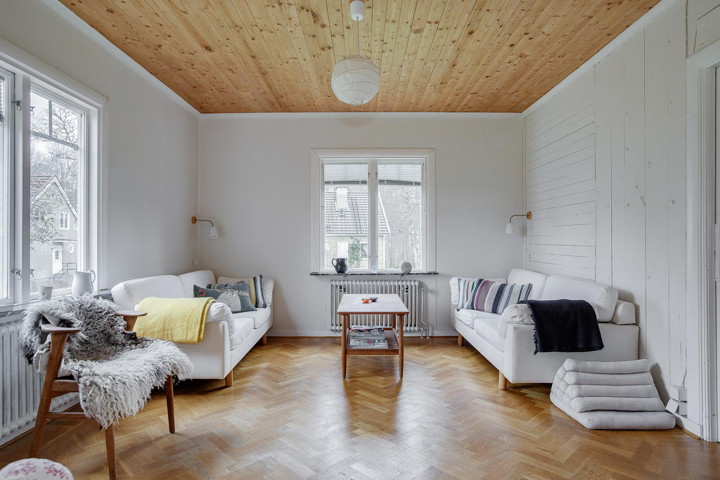 Ljust och fint med fönster i två väderstreck