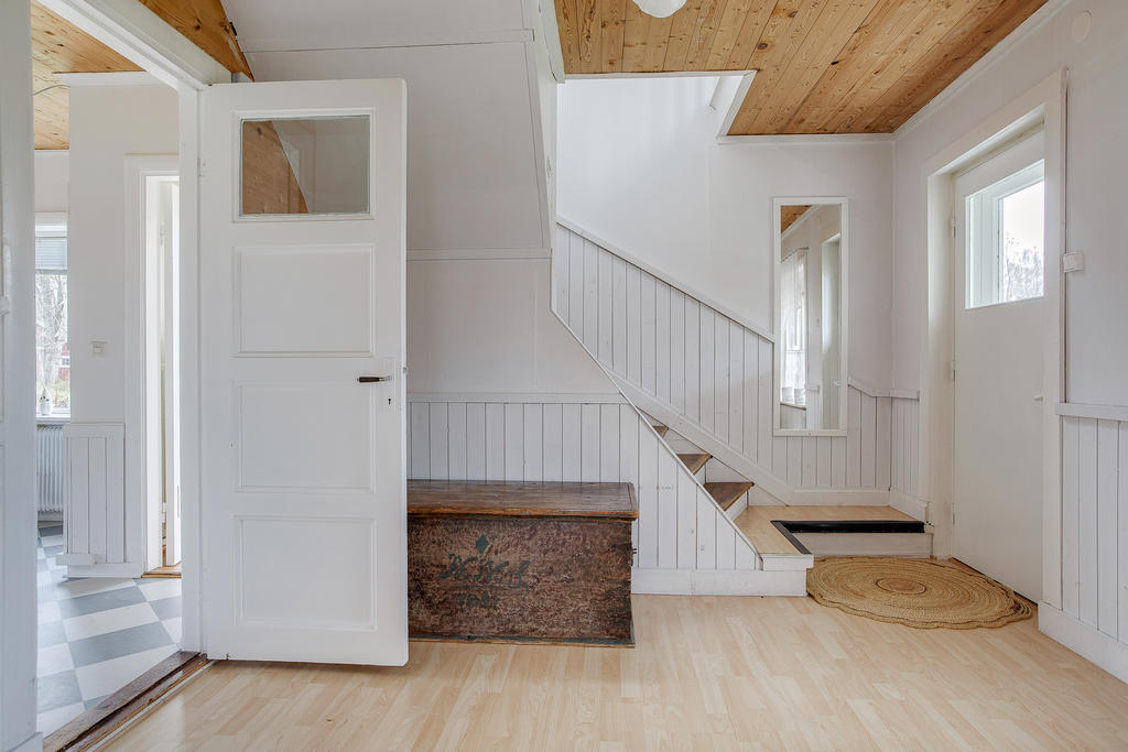 Trappan till övre plan