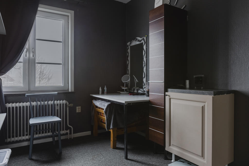 Walk in bredvid master bedroom