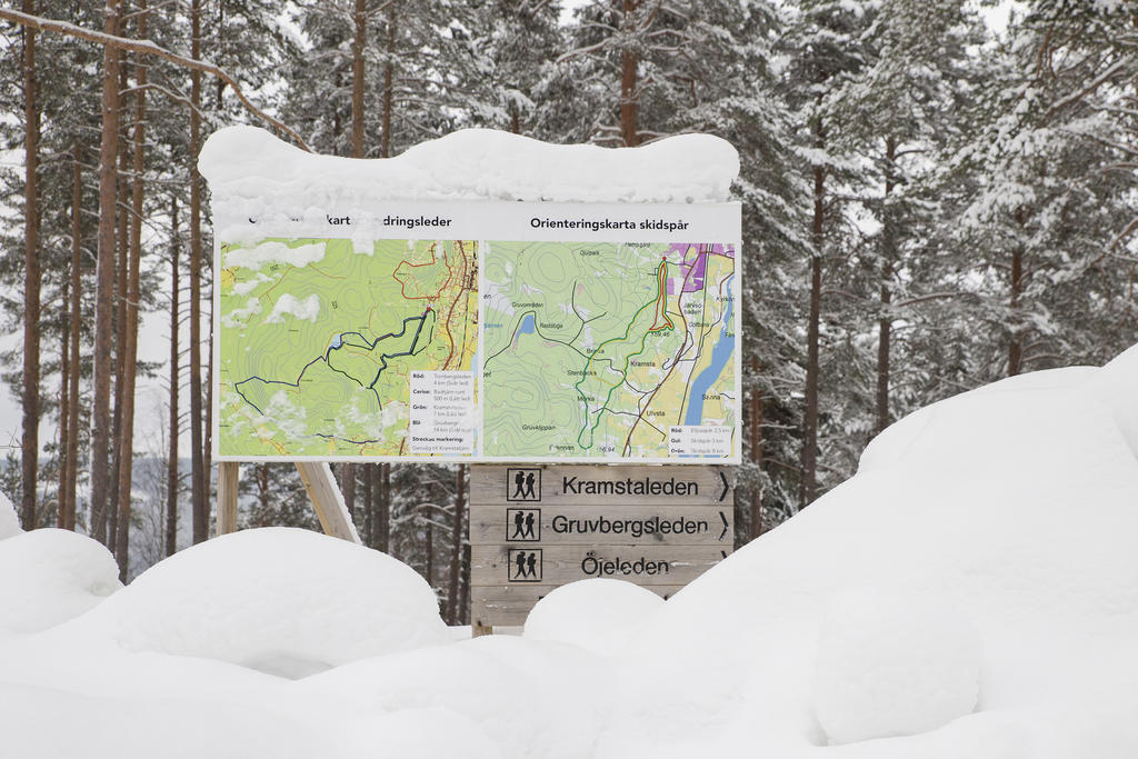 Längdskidspår, vandringsleder, motionsspår, natur- och friluftsliv erbjuds här