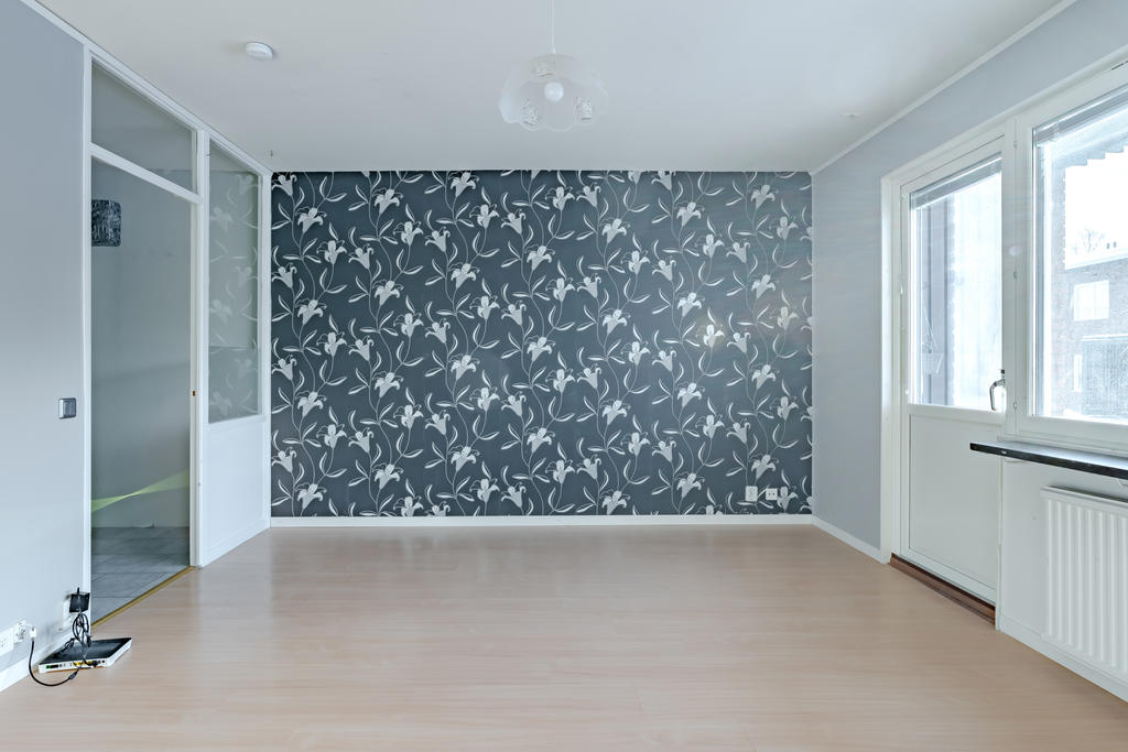 Här finns utgången till uteplatsen