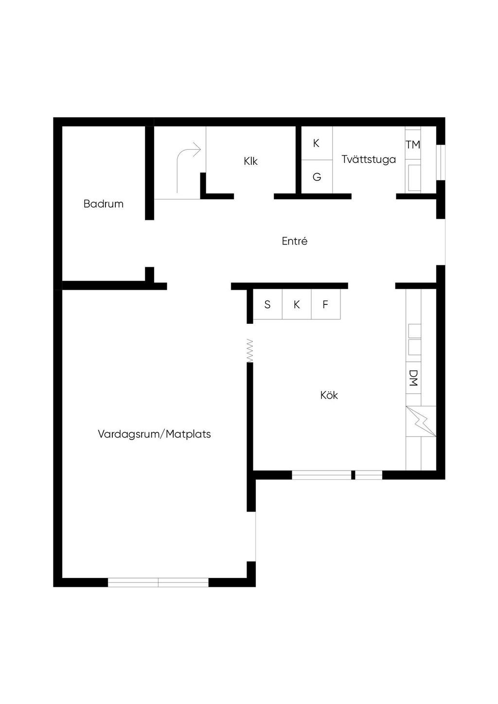 Planlösning - Entréplan 