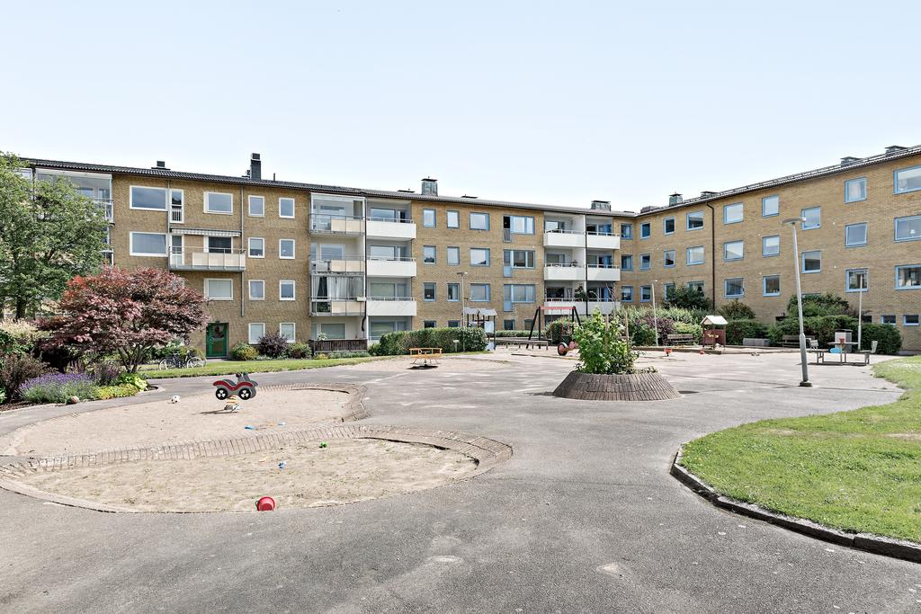 Gott om plats för spring och lek.