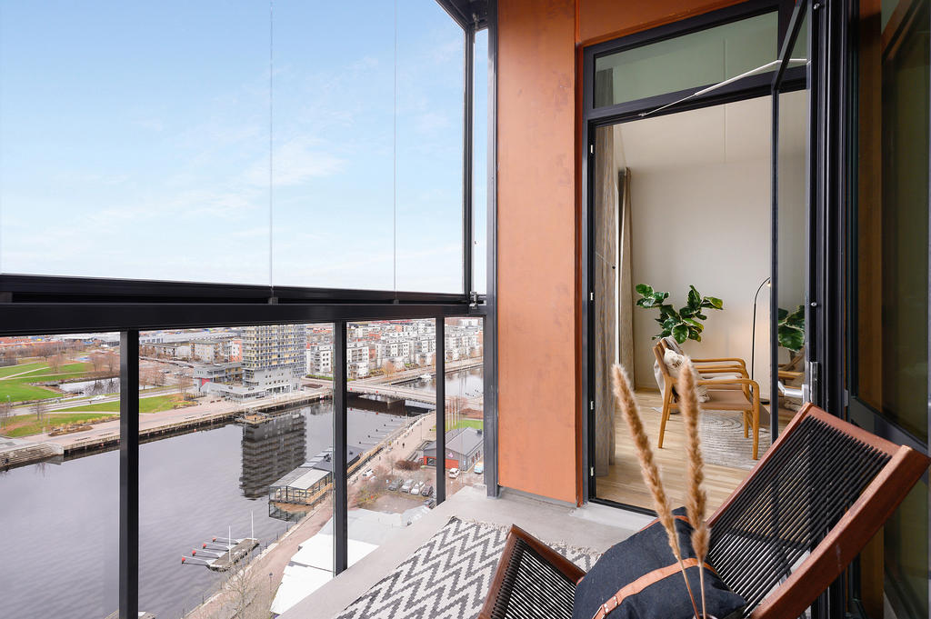 Balkong från vardagsrum