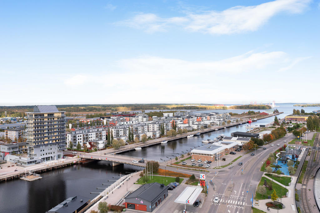 Utsikt från lägenheten