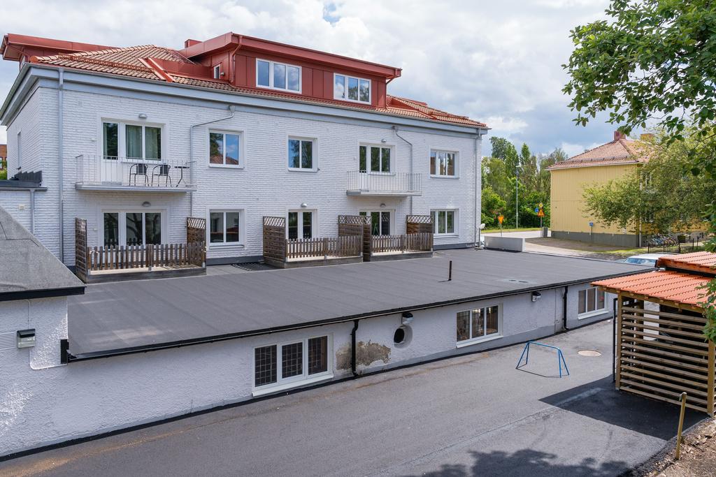 Uteplats på bottenplan