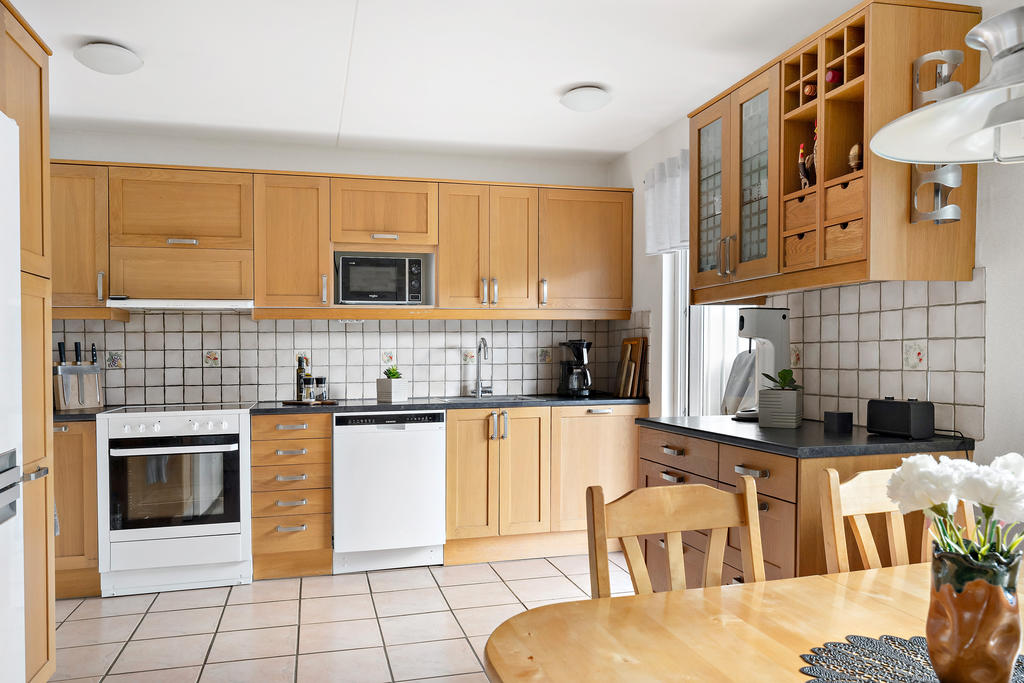 Kök med gott om förvaring