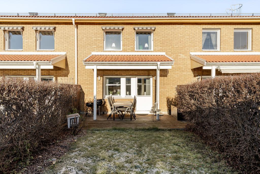 Baksida i soligt söderläge 