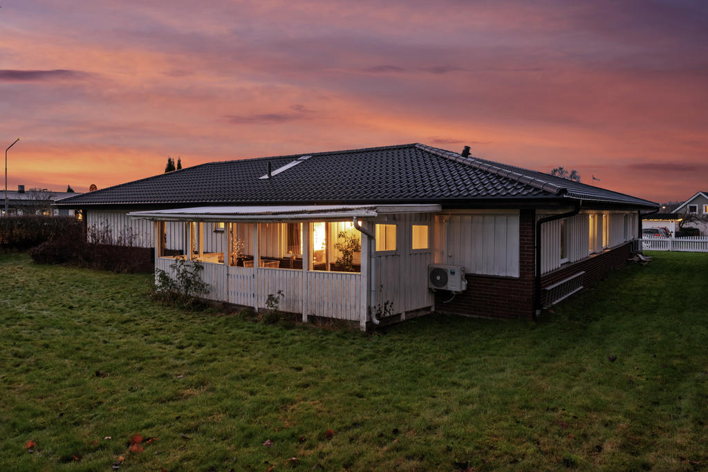 Takad altan på baksidan