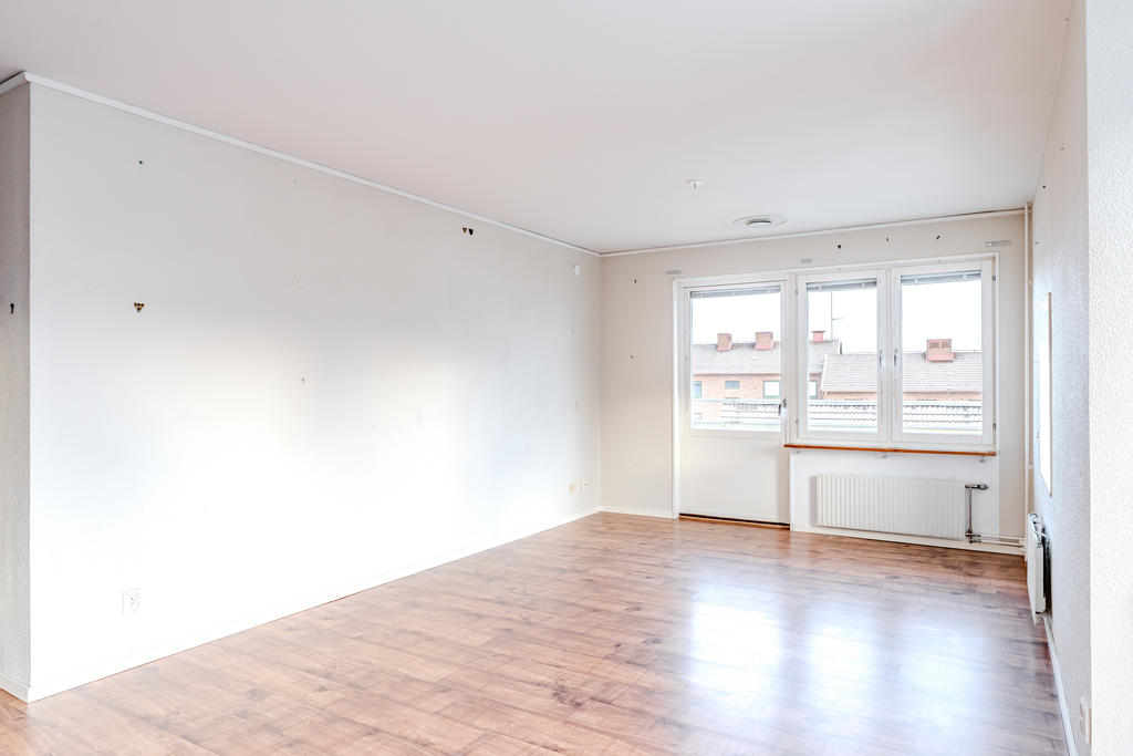 Plats för en stor soffa 