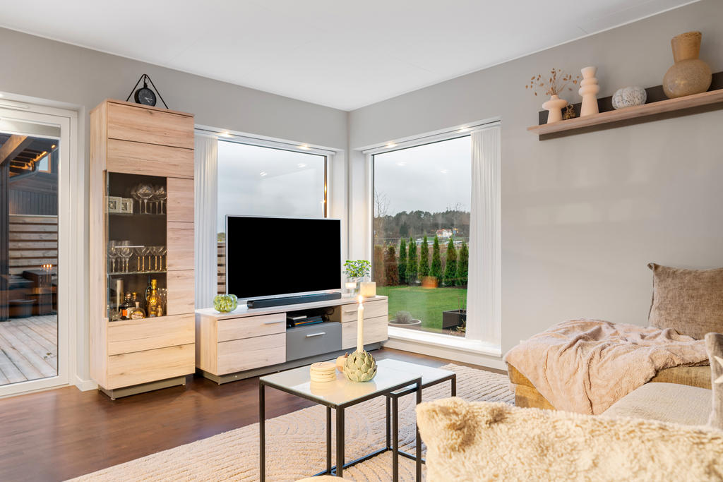 Snyggt med belysning i fönstersmyg