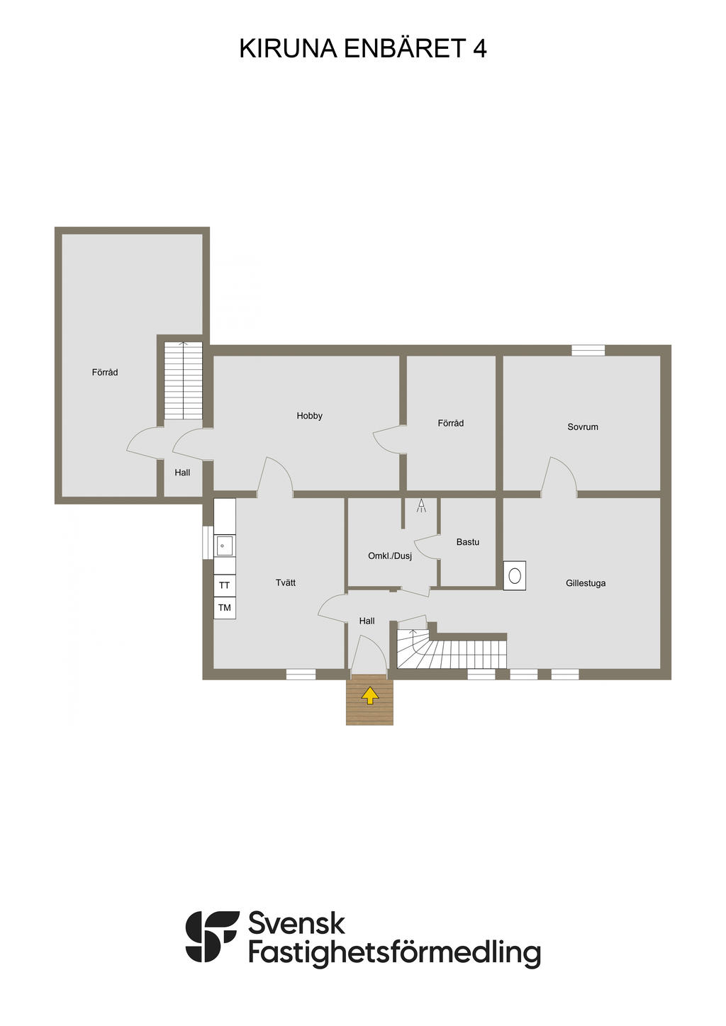 Planritning källare